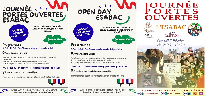 Journée portes ouvertes ESABAC et CPGE samedi 7 ...