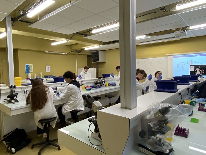 Immersion des élèves de Première de spécialité SVT